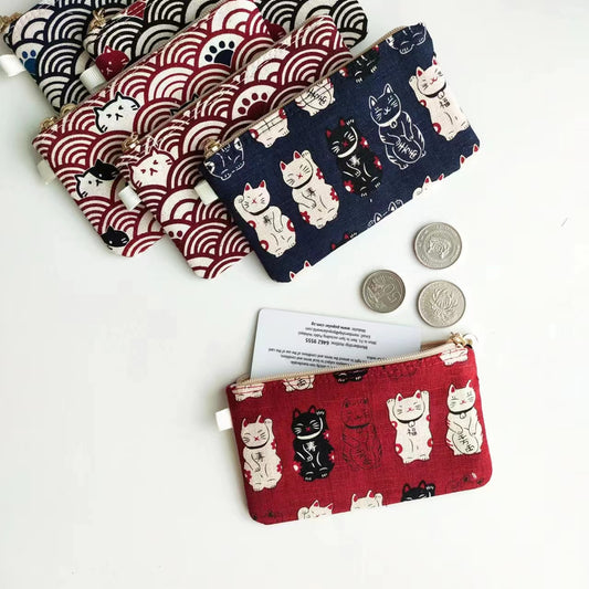 Mini Zipper Pouch, Coin Purse