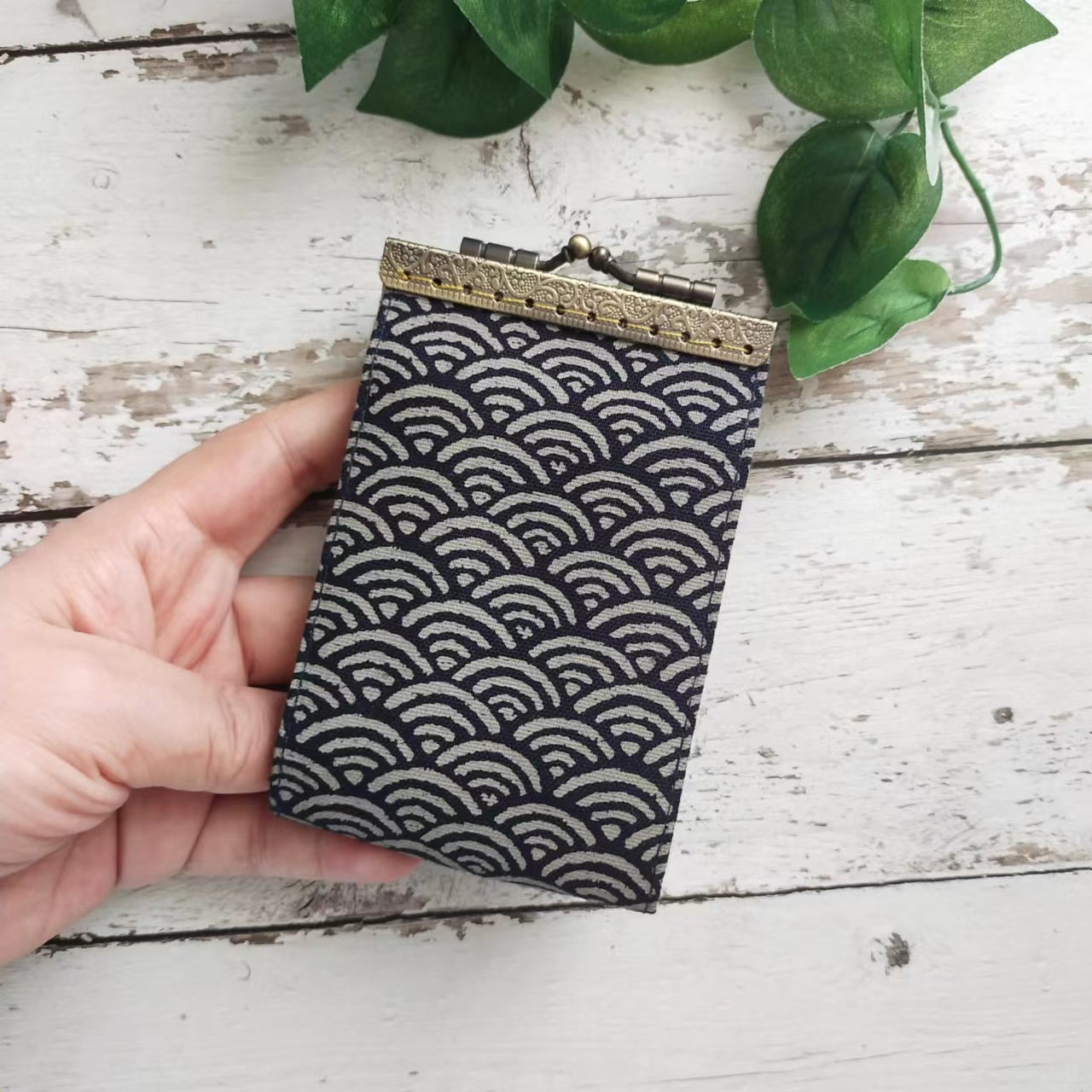 Card Holder - Japanese Sashiko