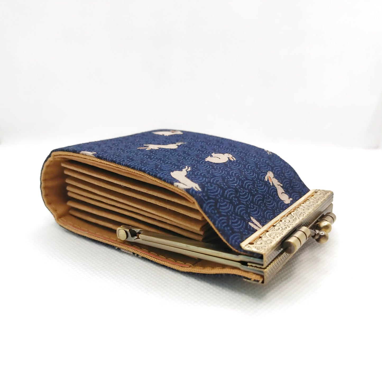 Minimalist Card Wallet, Card Holder - Japanese Indigo