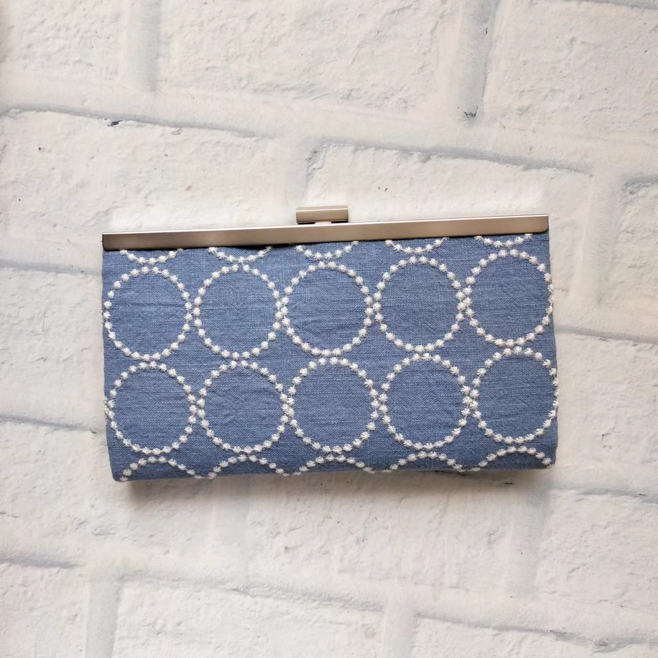 Classic Clutch Wallet - Circles