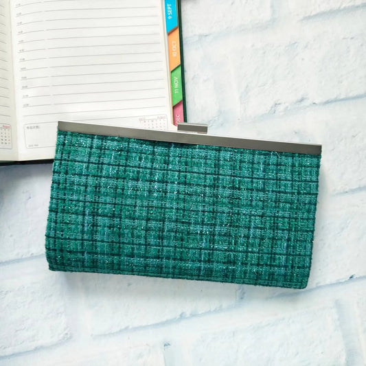 Classic Clutch Wallet - Tweed