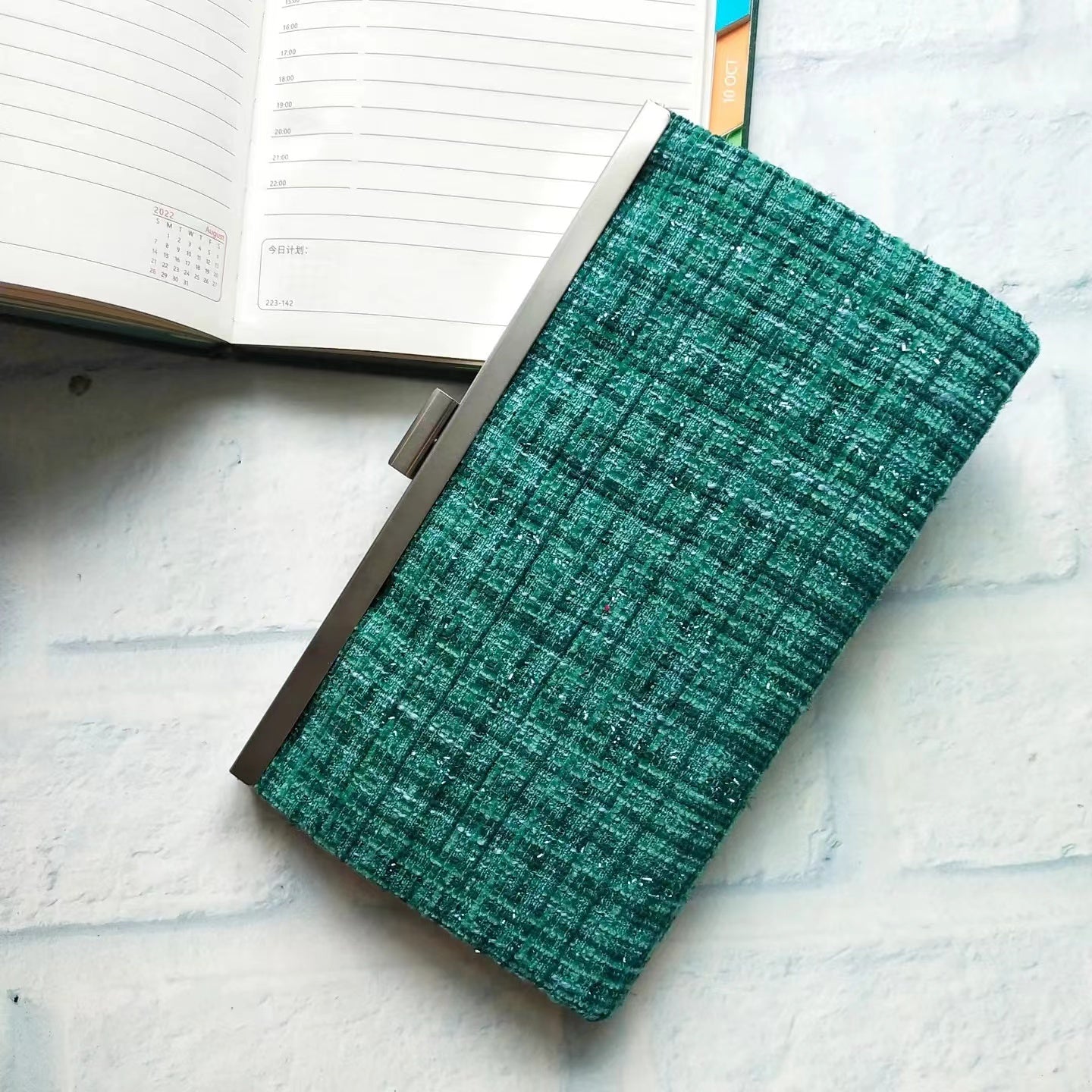 Classic Clutch Wallet - Tweed