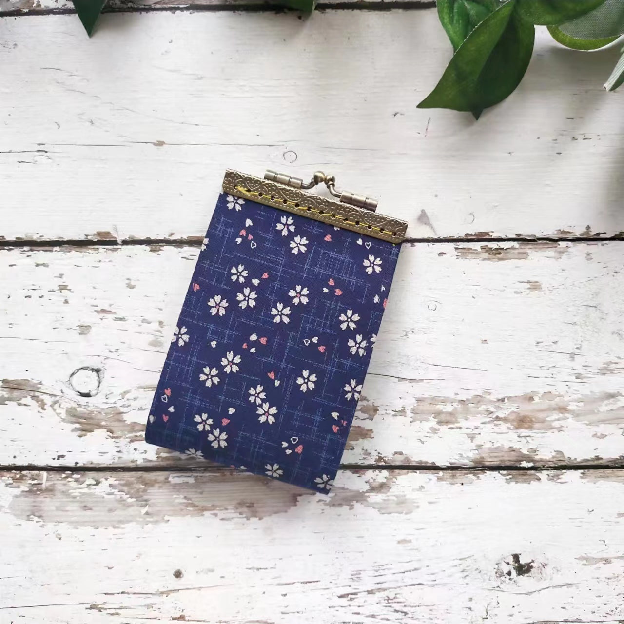 Card Holder - Japanese Indigo