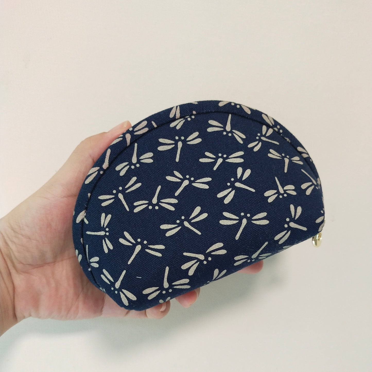 Dumpling Pouch, Cosmetic Bag, Makeup Bag, Unisex Travel Case, Travel Bag