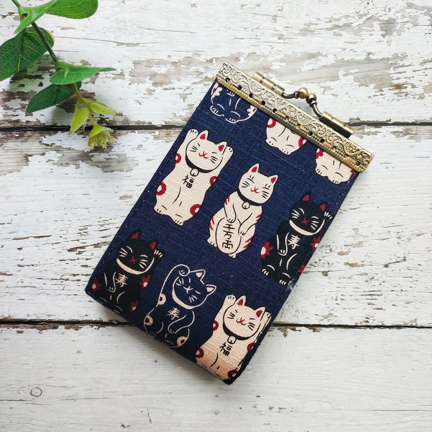 Card Holder - Japanese Lucky Cats