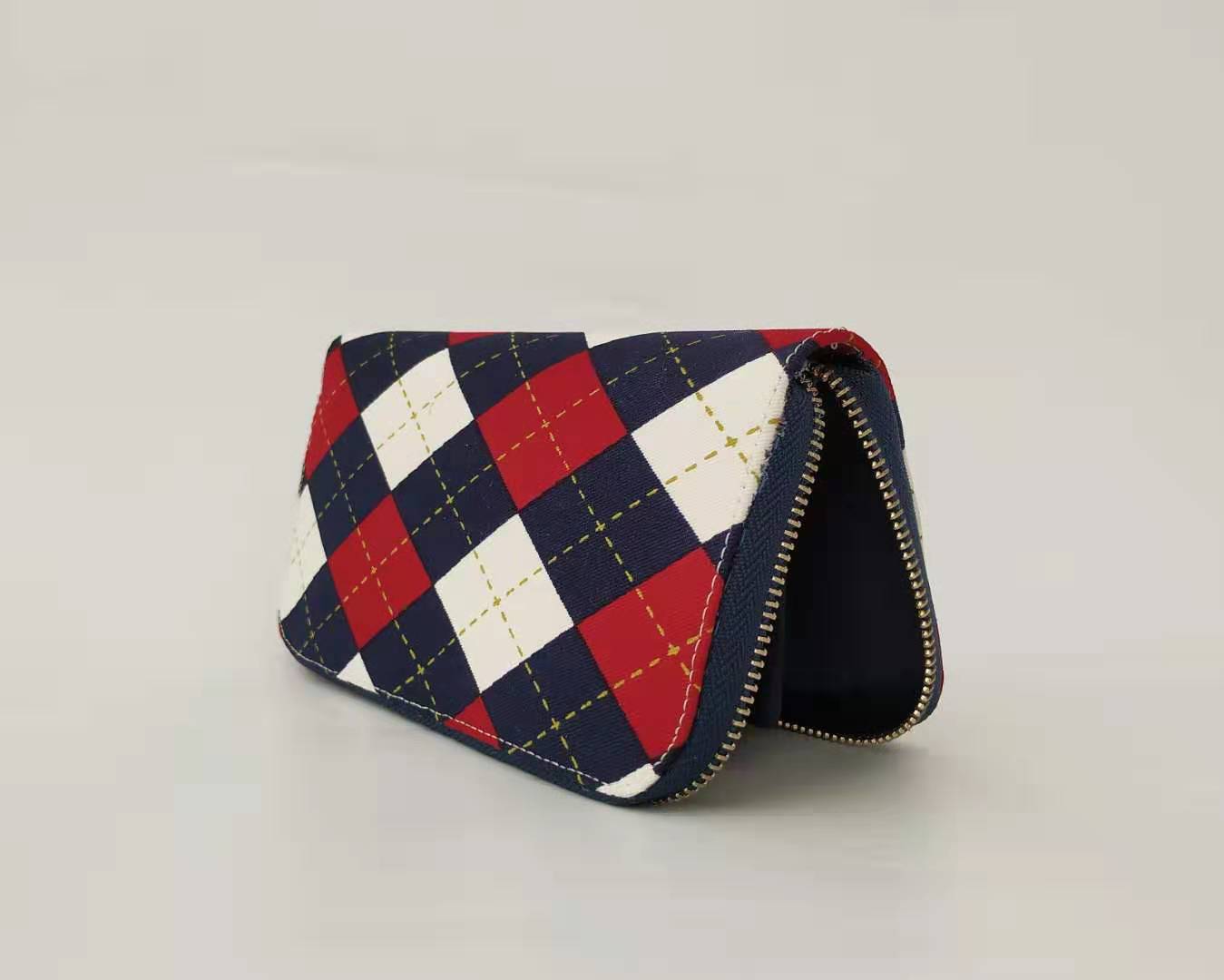 Long Zipper Wallet - British Plaid