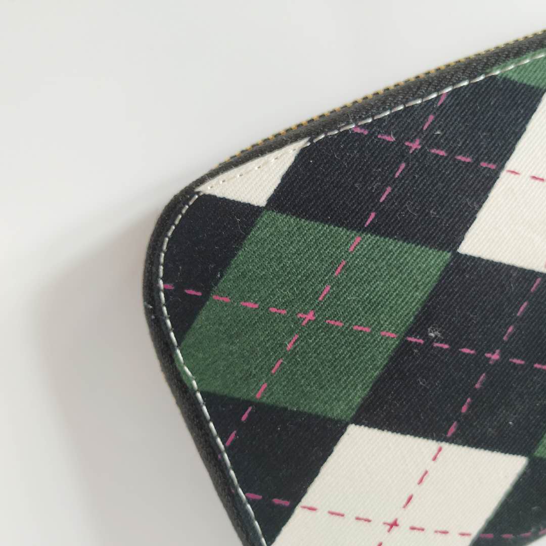 Long Zipper Wallet - British Plaid