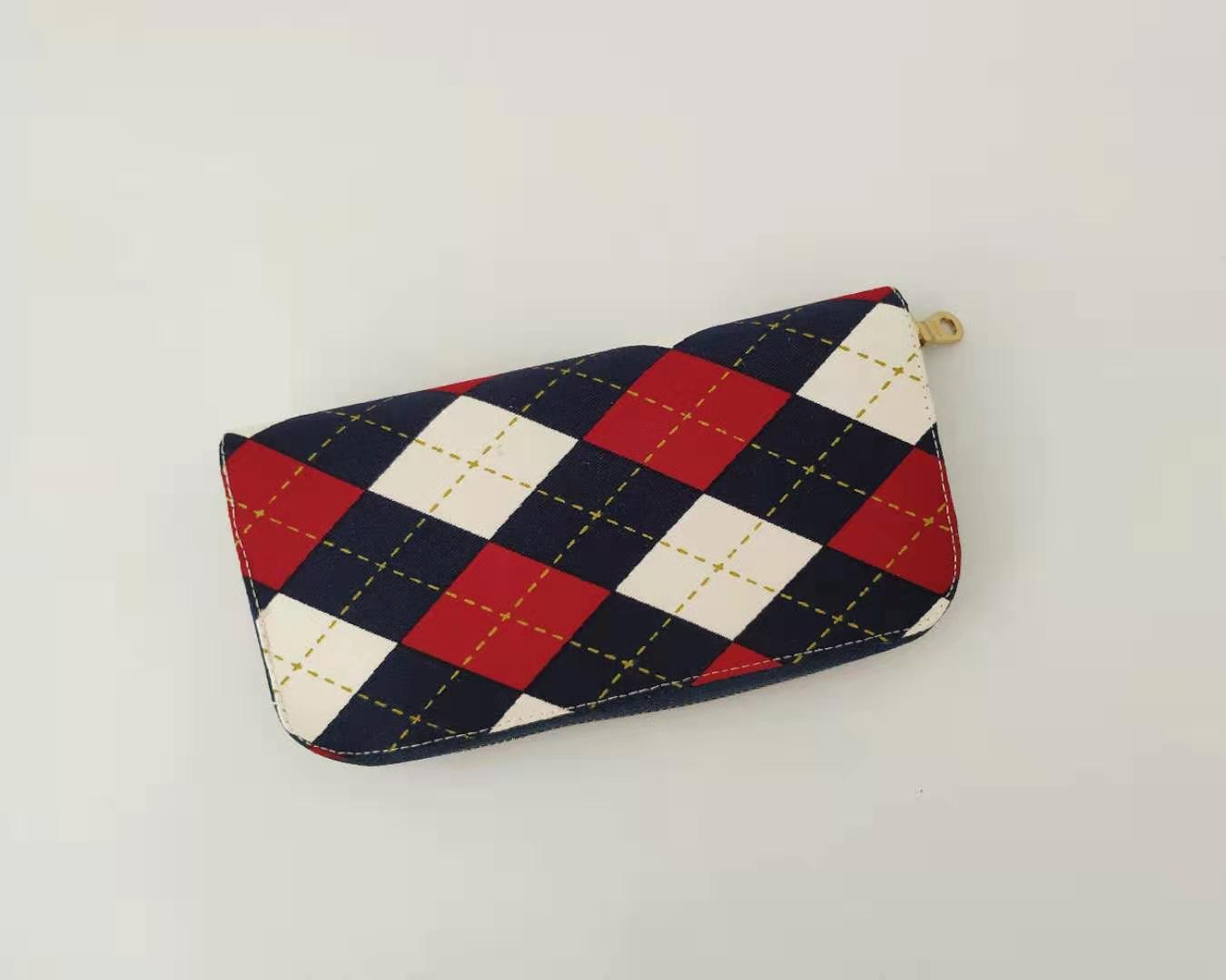 Long Zipper Wallet - British Plaid