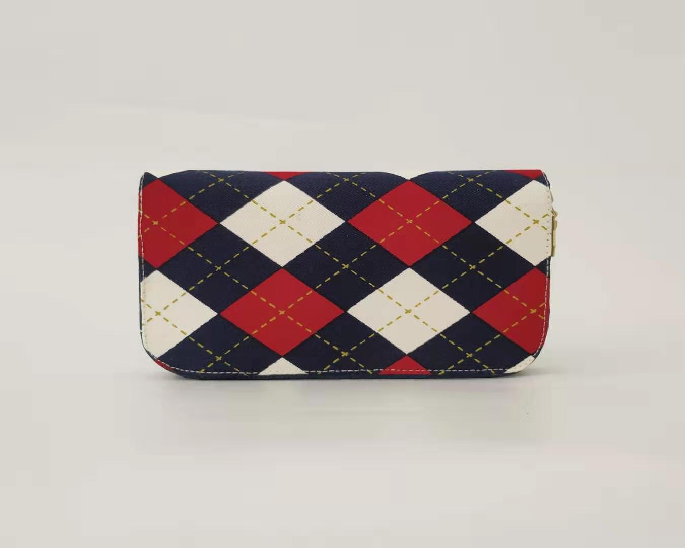 Long Zipper Wallet - British Plaid