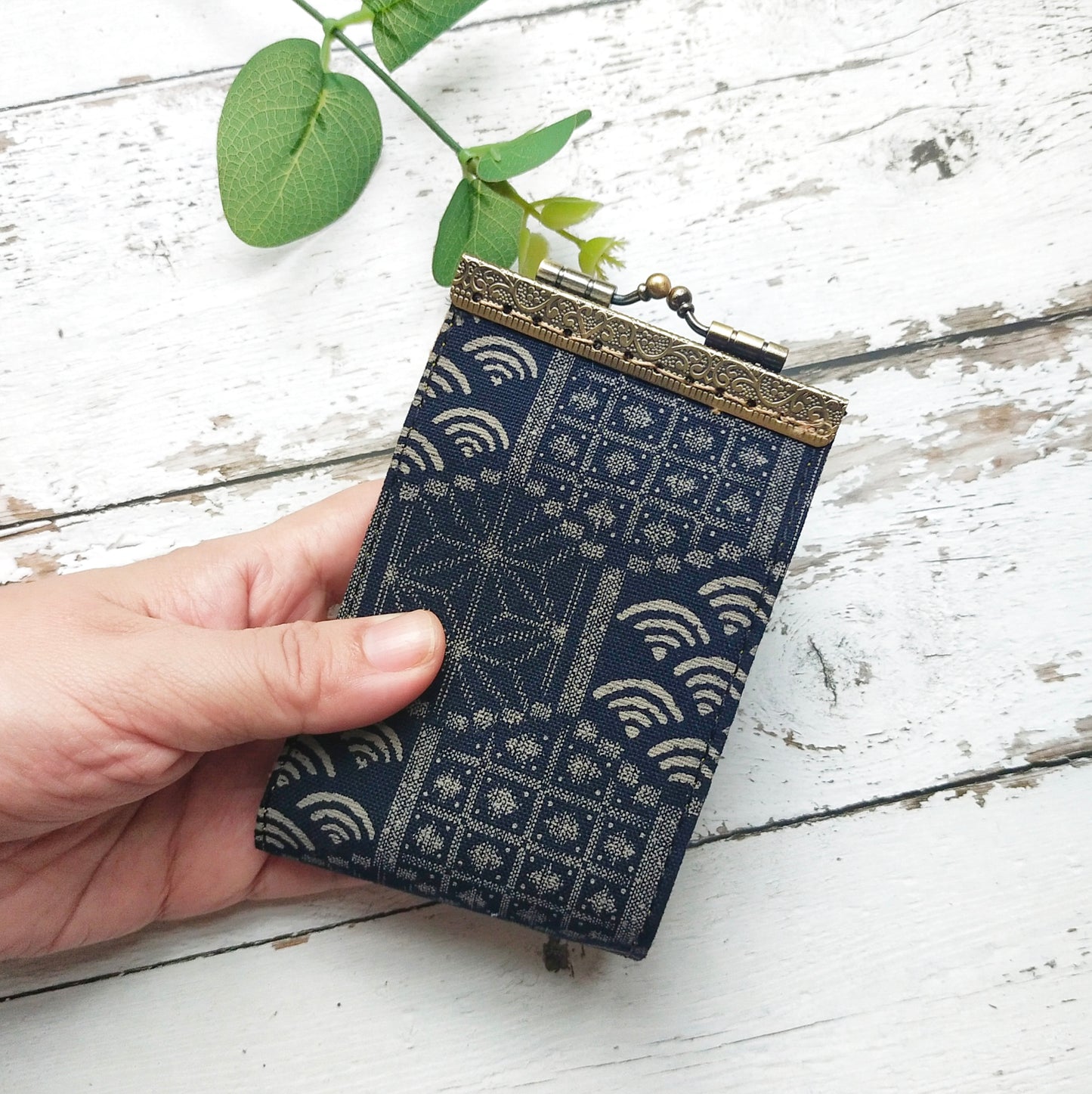 Card Holder - Japanese Sashiko