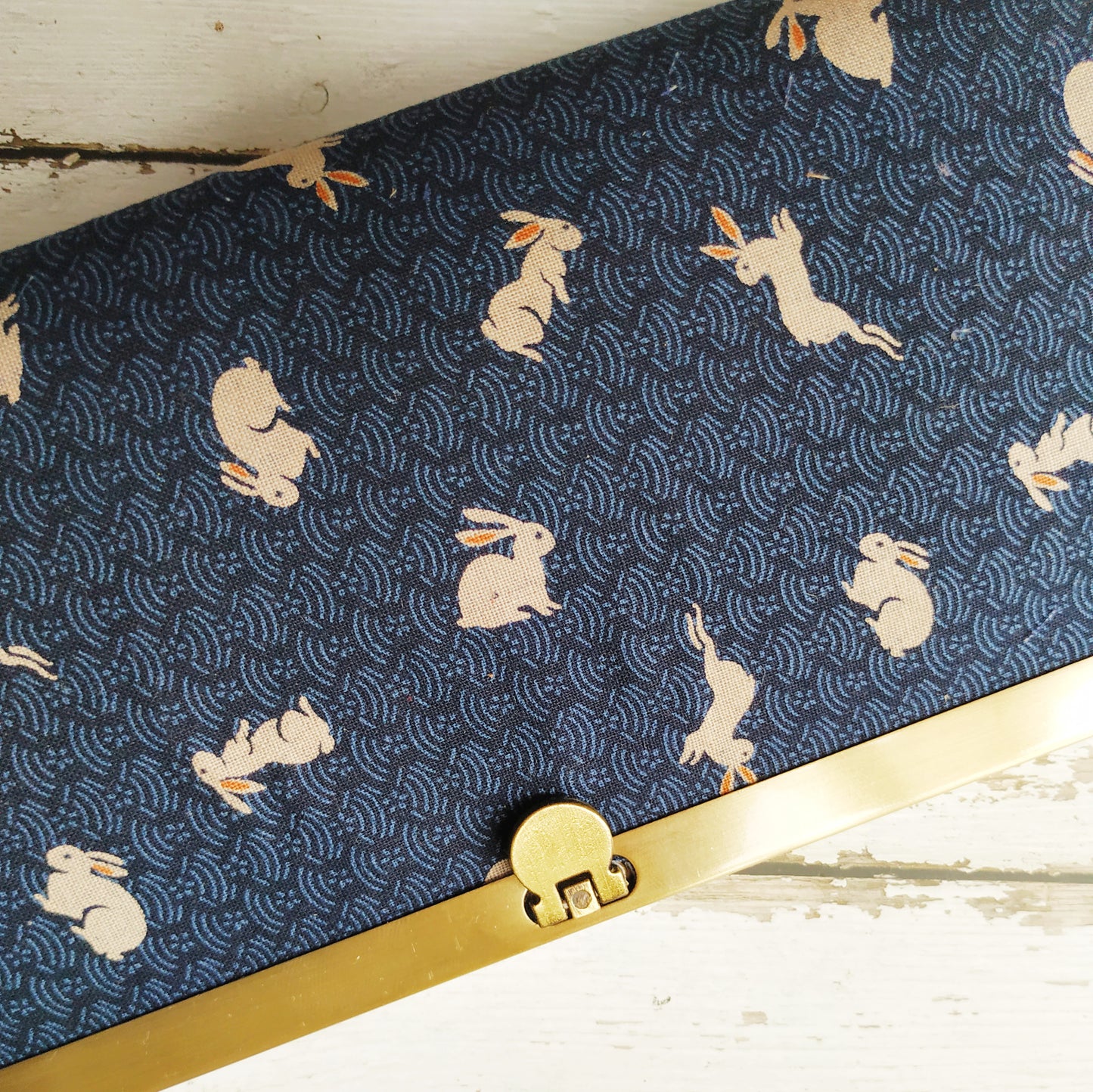 Clutch Wallet - Japanese Rabbits