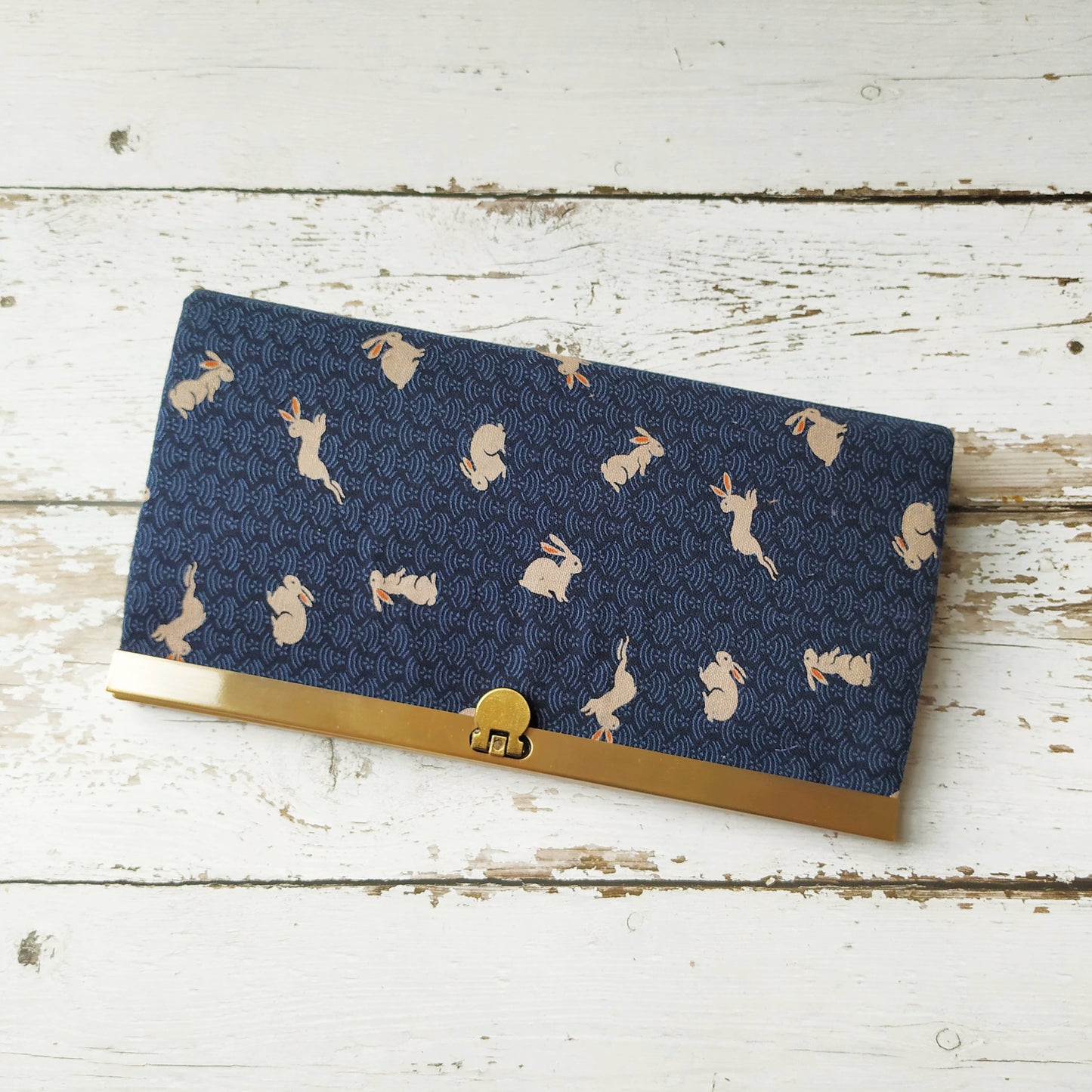 Clutch Wallet - Japanese Rabbits