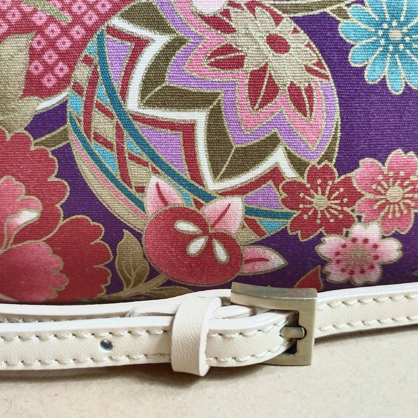 Crossbody Wallet Bag - Japanese Peony