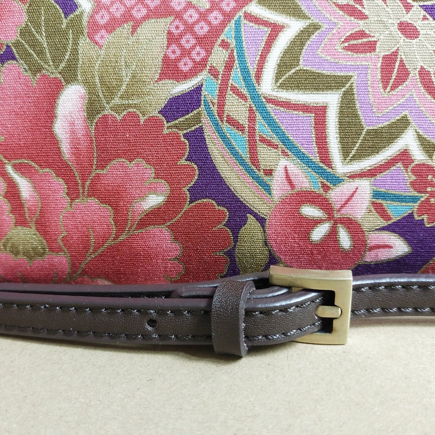 Crossbody Wallet Bag - Japanese Peony