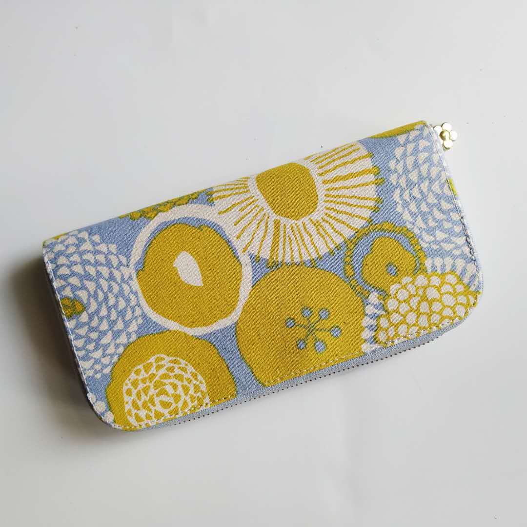 Long Zipper Wallet - North Europe Floral