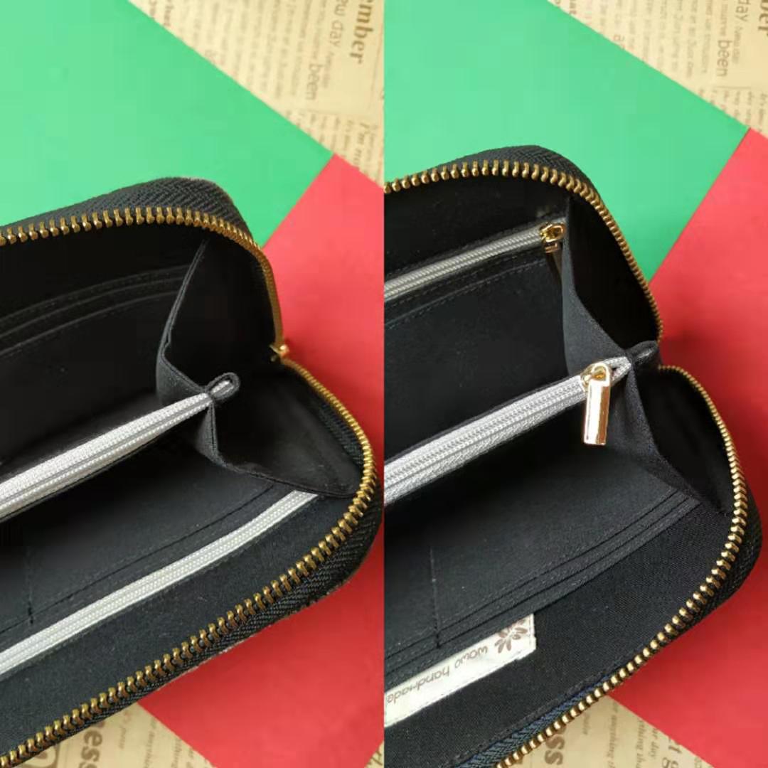 Long Zipper Wallet - Cat in Pocket