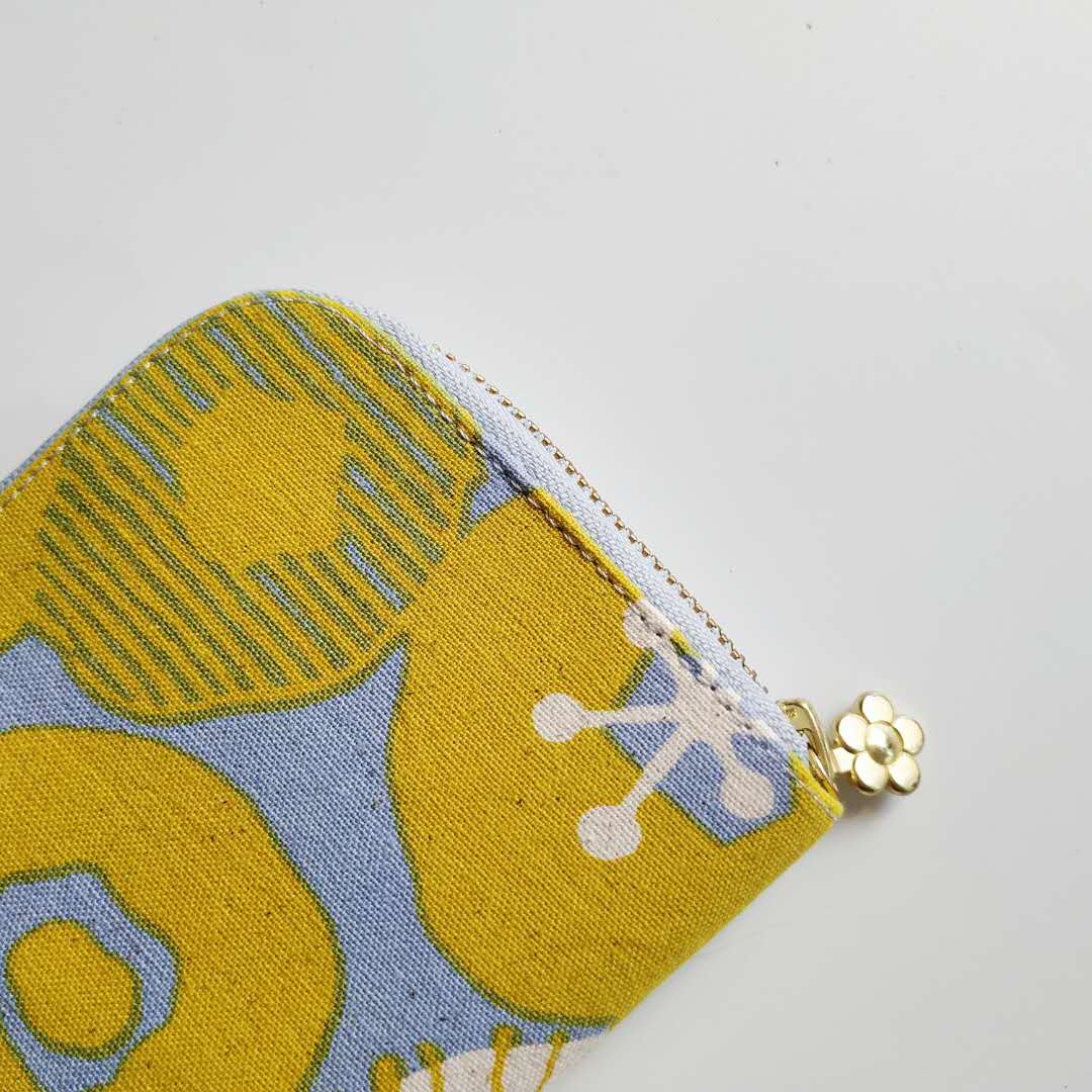 Long Zipper Wallet - North Europe Floral