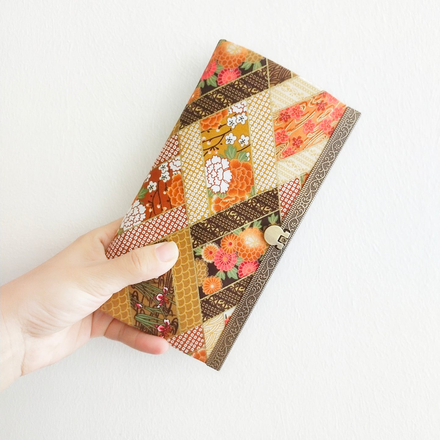 Clutch Wallet - Japanese Floral Vintage