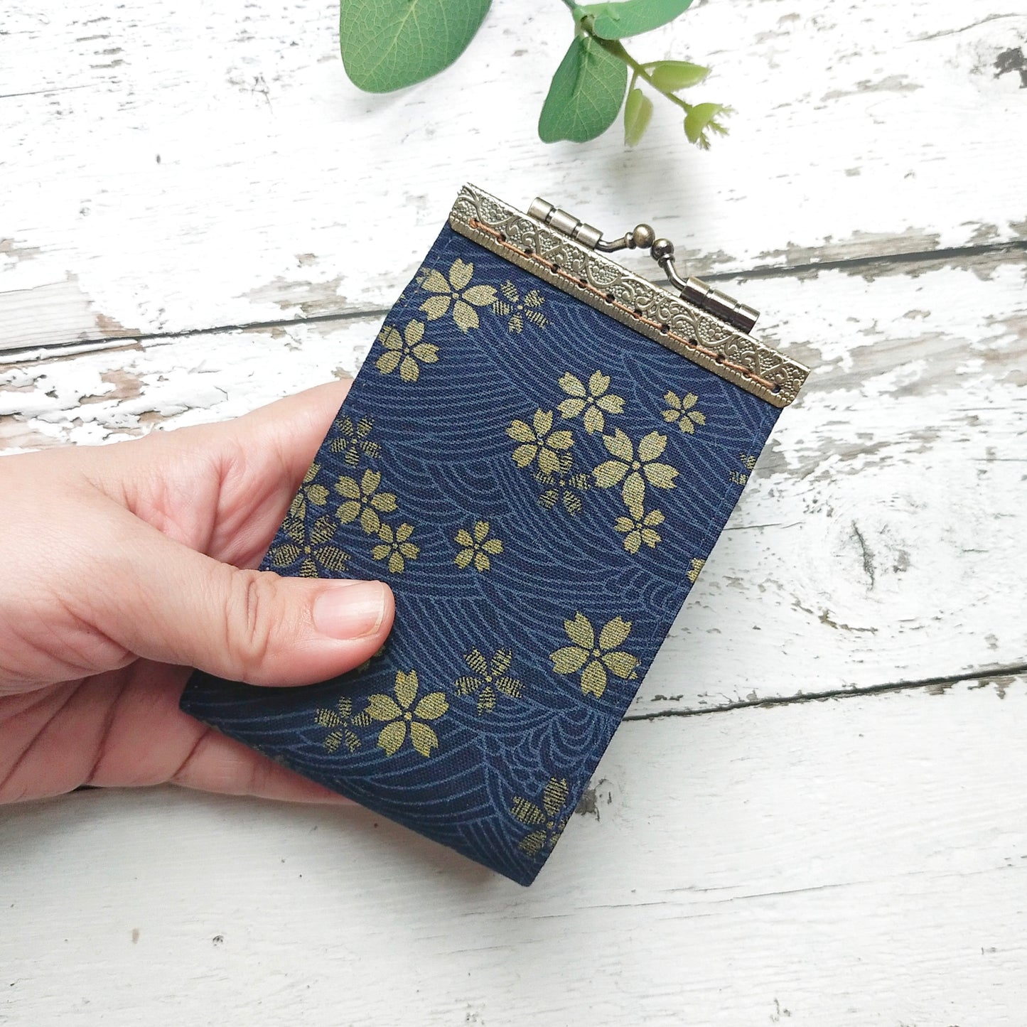 Card Holder - Japanese Gold-Plated Sakura