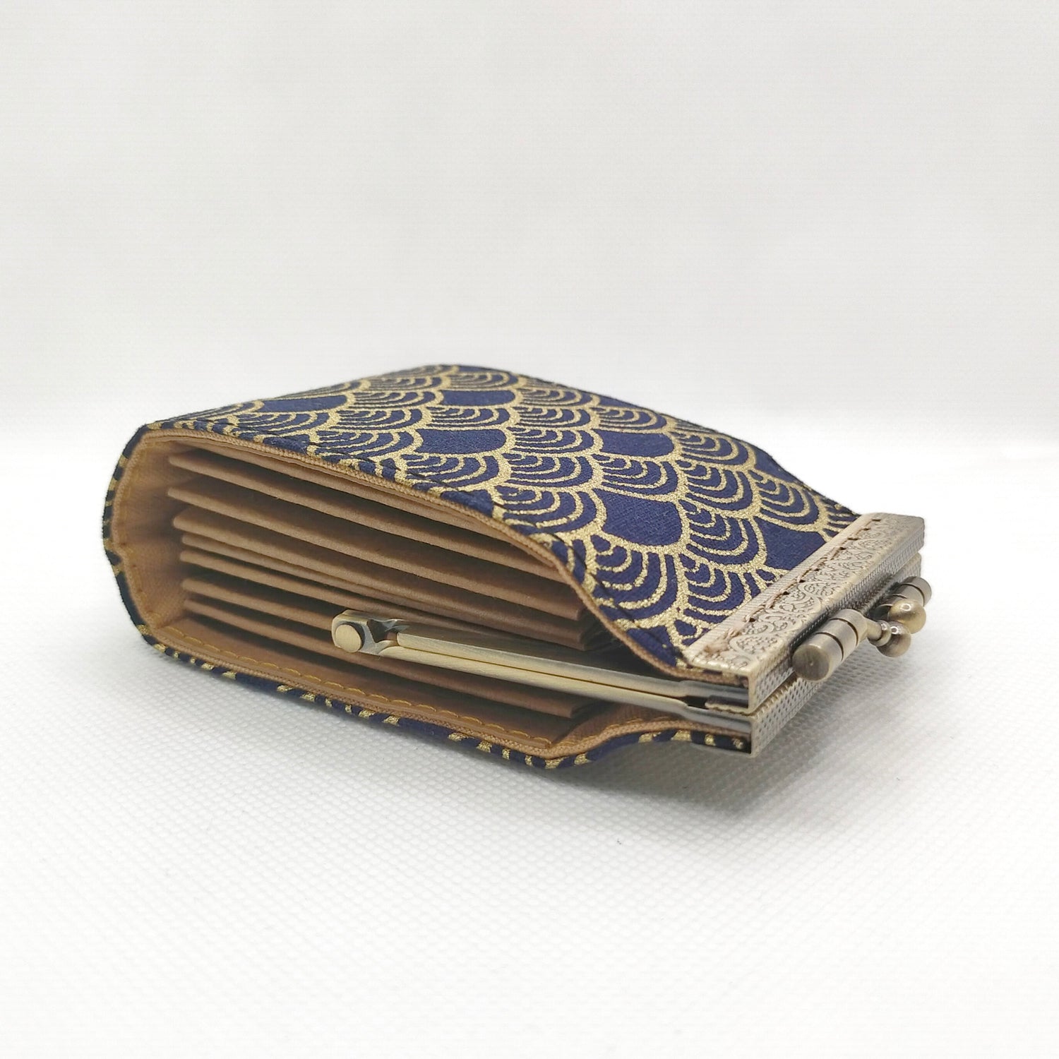 Card Holder - Japanese Seigaiha Wave