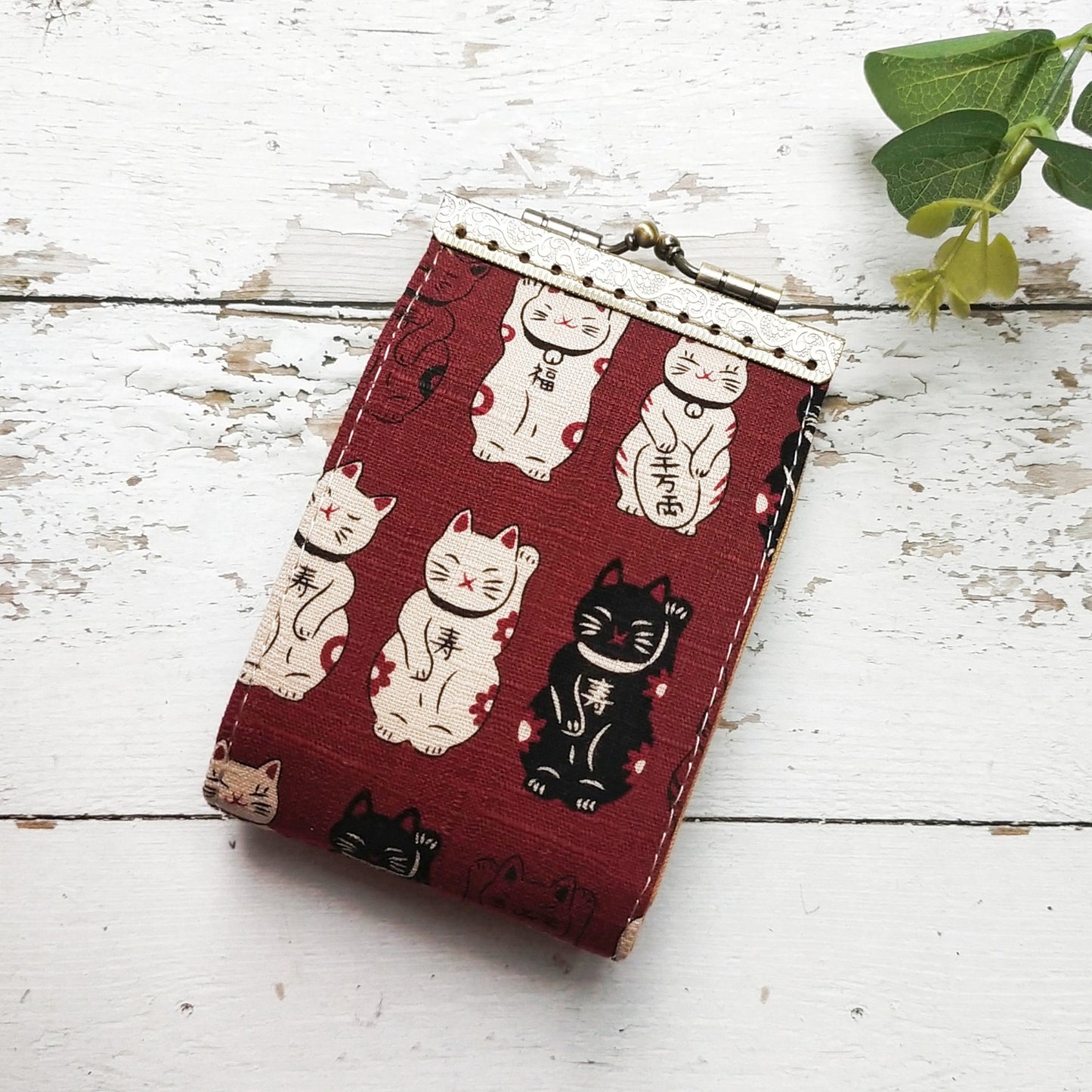 Card Holder - Japanese Lucky Cats